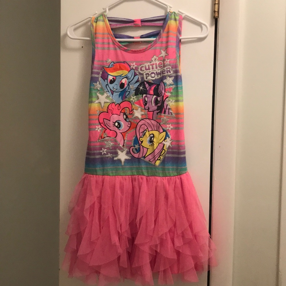 Girls 10/12 my little pony tank tutu dress